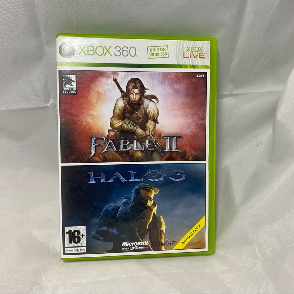 Fable 2 GOTY & Halo 3 Xbox 360 - Complet - PAL